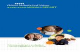 2014-2015 ANNUAL REPORT€¦ · 2014-2015 ANNUAL REPORT Giving parents a choice. Giving children a chance. ... J. Parker and Laura Davis Mark and Aimee Fulchino Glass Jacobson, P.A.