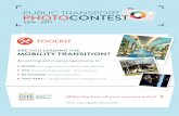 PUBLIC TRANSPORT PHOTOCONTEST...your photo SHARE and get votes WIN amazing prizes Deadline for photo submissions is 16 January 2017. Grab your camera or search your photo archives