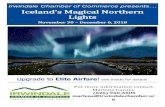 Irwindale Chamber of Commerce presents… Iceland's Magical ......Skaftafell National Park - Vik Travel to Jökulsárlón glacial lagoon, filled with floating icebergs. Explore this