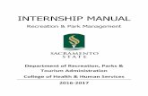 INTERNSHIP MANUAL · 2020-05-11 · 4 of your work during the internship (instead of being exhausted from working 80 hours per week). Do not try to work at another job. If absolutely