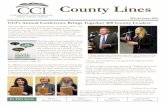 County Linesccionline.org/download/county-lines/CCI-County-Lines-Winter-2016.pdfSCORE system (the state voter registration system), and it is not linked to county voting machines and
