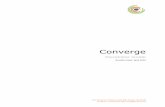 Converge - University of Iowa · The Converge application is a secure, server-based system that supports transaction processing (authorization and settlement) in real-time. The Converge
