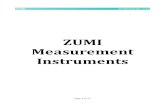 ZUMI Measurement Instruments · ZUMI measurement instruments are integrated audio spectrum test and measurement tools for development and mass production applications. ZUMI instruments;