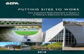 PUTTING SITES TO WORK - Records Collections · EPA’s Superfund program is a cornerstone of the work that the Agency performs ... state’s reuse details.) Businesses and organizations