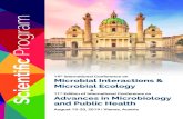 Microbial Interactions & Microbial Ecology …...Scientific Program Microbial Interactions & Microbial Ecology Advances in Microbiology and Public Health 14th International Conference