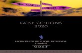 GCSE OPTIONS 2020 - Howell's School, Llandaff · 2020-01-13 · Mathematics and Numeracy Combined Scienc es In order to ensure that all options remain open in university and career