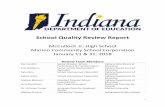 School Quality Review Report · Recommendation 1 Equip teachers with a manageable set of concrete instructional strategies aligned to the College & Career Ready instructional shifts,