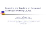 Designing and Teaching an Integrated Reading and Writing ...assets.cengage.com/pdf/prs_burchfield-integrated-reading-and-writing.pdfAffective Domain Definition - This domain includes