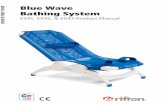 Blue Wave Bathing System - Jiraffe€¦ · Bathing System E541, E542, & E543 Product Manual ... Accessories Blue Wave tub stand The Blue Wave tub stand (see Figure 12a) raises the