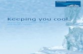 Keeping you cool. - Linde Gas · Whether your application is refrigeration, air conditioning, process chilling or heat extraction, Linde Gas will have the right solution for you: