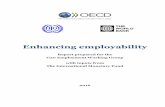 Enhancing employability - WordPress.com · 2018-01-06 · report on each theme. Accordingly, the OECD was asked to take the lead in preparing a paper on the second theme, Enhancing