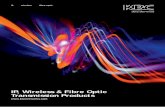 IP, Wireless & Fibre Optic Transmission Products KBC brochure... · 2019-01-06 · IP wireless fibre optic KBC transmission products are installed worldwide in security and surveillance,