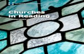 Churches in Reading · Churches in Reading | 3 Reading Minster 11 Civic centre church. Choral Eucharist, recitals, and social action. St. Marys Butts: 11am 0118 957 1057 contact@readingminster.org.uk