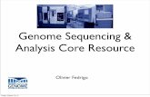 Genome Sequencing & Analysis Core Resourcedb.cs.duke.edu/courses/compsci260/fall14/resources/... · ABI SOLiD5500xl Illumina HiSeq medium-high accuracy PACBIO RS Synthesis ~10 million