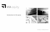 Introduction to VIA equityviaequity.com/wp-content/uploads/VIA-equity-3.pdfoutsourcing services. Initial investment in March, 2018 Continia Software provides applications for users
