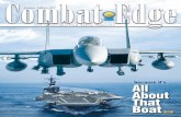 Summer Edition 2015...THE COMBAT EDGE WILL RETURN FALL 2015 Volume 24 Issue 1, ACC SP 91-1 ... F-15E Strike Eagles in lane defense (Defensive Counter Air) for a Carrier Strike Group