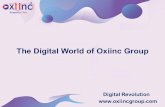 The Digital World of Oxiinc Group · OXIINC GROUP OF COMPANIES EROCKETMALL ONLINE ASIA LTD. S6 -2, Pinnacle Business Park, Mahakali Caves Rd, Shanti Nagar, Andheri East, Mumbai, 400093