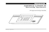 ADEMCO LYNXR-IE Security Systemslibrary.ademconet.com/MWT/fs2/3/771.pdf · 0 = PSTN Digital (ADEMCO Contact ID®) 1 = PSTN Vocal 2 = GSM Digital (ADEMCO Contact ID®) 3 = GSM Vocal