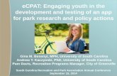 SCRPA eCPAT: Engaging youth in the development and testing ... · SCRPA eCPAT: Engaging youth in the development and testing of an app Development and Testing of eCPAT: Project Stages