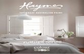 THE GREAT AUSTRALIAN PAINT€¦ · The Haymes Natural Series features ten beautiful colours derived from nature. In addition we offer seven progressions of those colours from lighter