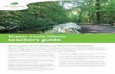 Skipton Castle Woods teachers guide · 2017-10-30 · Seeing history through trees Skipton Castle Woods has a long history stretching back to the medieval period. Pupils can investigate