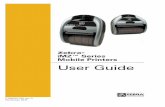User Guide - support.zebra.com · Thank you for choosing our Zebra® iMZ™ Series Mobile Printers. These rugged printers will surely become productive and efficient additions to