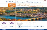 F+U Academy of Languages 2020 · özel dersler. Bu alanda katılımcılar için, şimdi online canlı ders-lerle dil becerilerini geliştirme fırsatı sunuyoruz. F+U Academy of Languages`te
