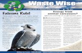 Reduce • Reuse • Recycle...Waste Wise Reduce • Reuse • Recycle A public service of Tillamook County Solid Waste Disposing of animal carcasses po- tentially looms as a major