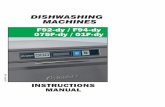 ASHING MACHINES - Lamber · 2019-07-10 · Safety of household and electrical appliances - Part 2^ Particular requirements for commercial electric dishwashing machines EN60335-2-58