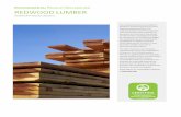 REDWOOD LUMBER - quebecwoodexport.com€¦ · Redwood Lumber North American Structural and Architectural Wood Products According to ISO 14025, EN 15804 and ISO 21930:2017 LIMITATIONS