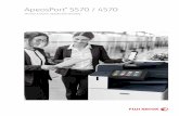 ApeosPort 5570 / 4570-d-,-Products/... · 2020-04-29 · 2 Quality with Versatility The New ApeosPort devices from Fuji Xerox are designed to accelerate your business evolution, removing