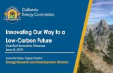 California Energy Commission Research & Development...Waste. The Intergovernmental Panel on Climate Change’s Special Report on Global Warming of 1.5°C and Implications for Washington