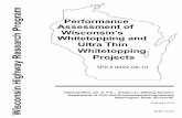Evaluating the Performance of Whitetopping Overlays in ... · EXECUTIVE SUMMARY PROJECT SUMMARY This research consists of cataloging the whitetopping (WT) and ultra-thin whitetopping