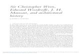 Sir Christopher Wren, Edward Woodroffe,J. H. Mansart, and ... · Sir Christopher Wren, Edward Woodroffe,J. H. Mansart, and architectural history by KERRY DOWNES I TH NATURE OEF THE