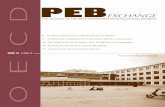PEB · PEB EXCHANGE O E CD 6 Ice Storm: Reacting to a Natural Disaster in Quebec 9 Architectural Competition for a Secondary School in Switzerland 12 The Netherlands’ Study House:
