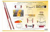 Idube Extension and Single Ladders SAFETY HAIN. ITEMS 200 / 300: SE URE ROPE 25M -15M FOR EXTENSION/SINGLE