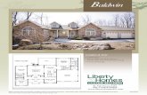 Baldwin866-4-YOUR-HOME cUstOM bUiLdERs Comfort & Style • 3 Bedrooms • Master Bedroom Suite features Corner Tub, Tray & Coffered Ceilings • 1 or 2 Car Garage Baldwin Please consult