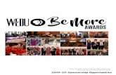 For more than 14 - Be More Awards · Event: Promotion Date: Here “Presenting Sponsor Package & On-Air Program Sponsor” The WEDU Be More Awards Presenting Sponsor provides funding