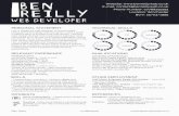 Full page photo - Ben Reilly- Webbenreillyweb.co.uk/cvpdf.pdf · BEN REILLY WEB DEVELOPER PERSONAL STATEMENT I am a freelance web designer studying Digital Media at the University