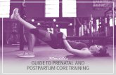 Fitnessista’s GUIDE TO PRENATAL AND POSTPARTUM CORE TRAINING · straightforward guide to prenatal and postpartum core training. Here we go! O ENATA AN OSTATM COE TAININ ... training