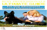 BUSY PROFESSIONALS ULTIMATE GUIDE...Busy Professionals Ultimate Guide for Dog Adventures Around Gwinnett County 8 Pooch N Paws Pet Boutique & Bakery 320 Town Center Park, Suwanee,