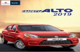 Way of Life! SUZUKI SAFETY 2019 ALTO Safety.pdf · 2020-06-17 · AMW/Suzuki Maruti India Ltd, reserves the right to change without notice - price, colours, equipment specifications,