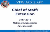 Chief of Staff/ Extension - InfoWestsites.infowest.com/personal/v/vfwpost8336/LAVFW Aux...Unwavering Support for Uncommon Heroes tm VFW Auxiliary • All Chief of Staff/Extension materials