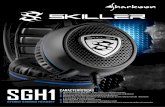 ds skiller sgh1 pt 02 - Sharkoon - Strona główna · 2016-08-29 · RENOUBIE FIT STEREO GAMING HEADSET . Title: ds_skiller_sgh1_pt_02 Created Date: 8/26/2016 8:20:36 PM
