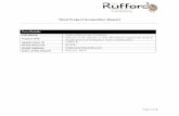 Final Project Evaluation Report - Rufford Foundation Final Evaluation... · 2019-07-08 · Final Project Evaluation Report Your Details Full Name Tariku Mekonnen Gutema Project Title