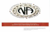 Cynthia Gomez, NAHC Executive Secretary and …nahc.ca.gov/.../2019/04/NAHC-Annual-Report-2015-2016.pdfOctober 16, 2015 Native American Heritage Commission Report for July 1, 2015