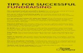 TIPS FOR SUCCESSFUL FUNDRAISING - Young Epilepsy Inform… · TIPS FOR SUCCESSFUL FUNDRAISING. SET UP YOUR OWN ONLINE FUNDRAISING PAGE Just follow the 8 steps below to get started.
