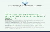 The Consequence of Noradrenergic Neuronal Loss in the CNS of … · 2019-01-10 · Cite this Article: The Consequence of Noradrenergic Neuronal Loss in the CNS of Alzheimer’s Disease.