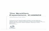 ICANN59 The NextGen Experience FINAL · brought to light how the NextGen Program is making a difference in these young people’s lives and is helping to shape the future. We hope