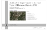 H.H.S. 2018 Improvements to the Pool Town of Hamden, Hamden … · 2018-05-16 · Tel. 203 230 9007 Fax. 203 230 8247 3190 Whitney Avenue, Hamden, CT 06518-2340 SILVER / PETRUCELLI